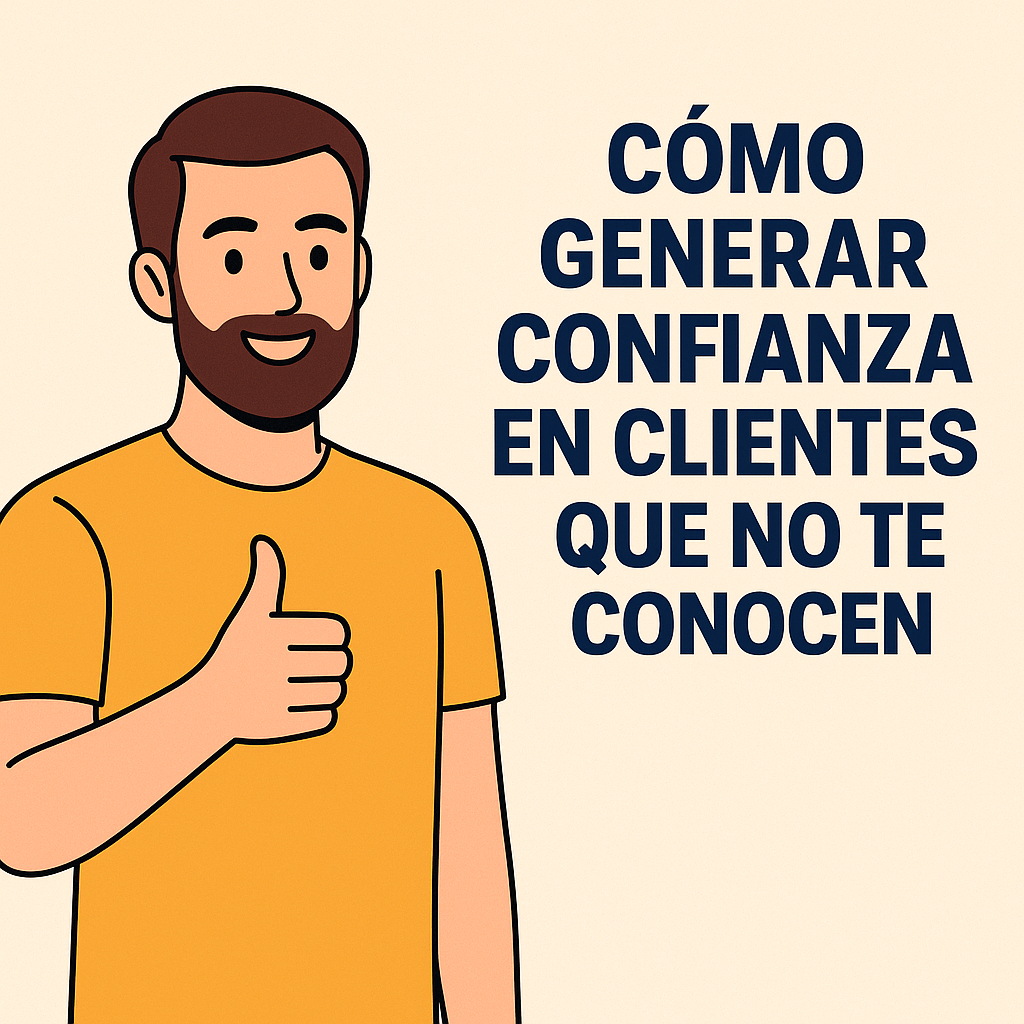 Cómo generar confianza en clientes que no te conocen