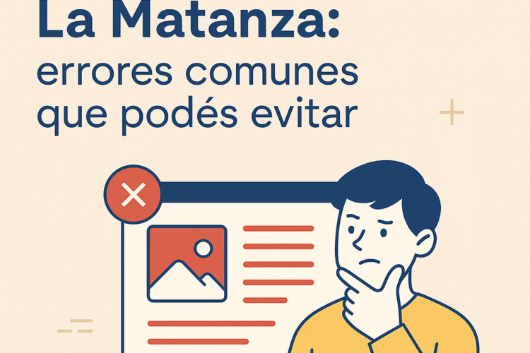 Publicar bien en La Matanza: errores comunes que podés evitar