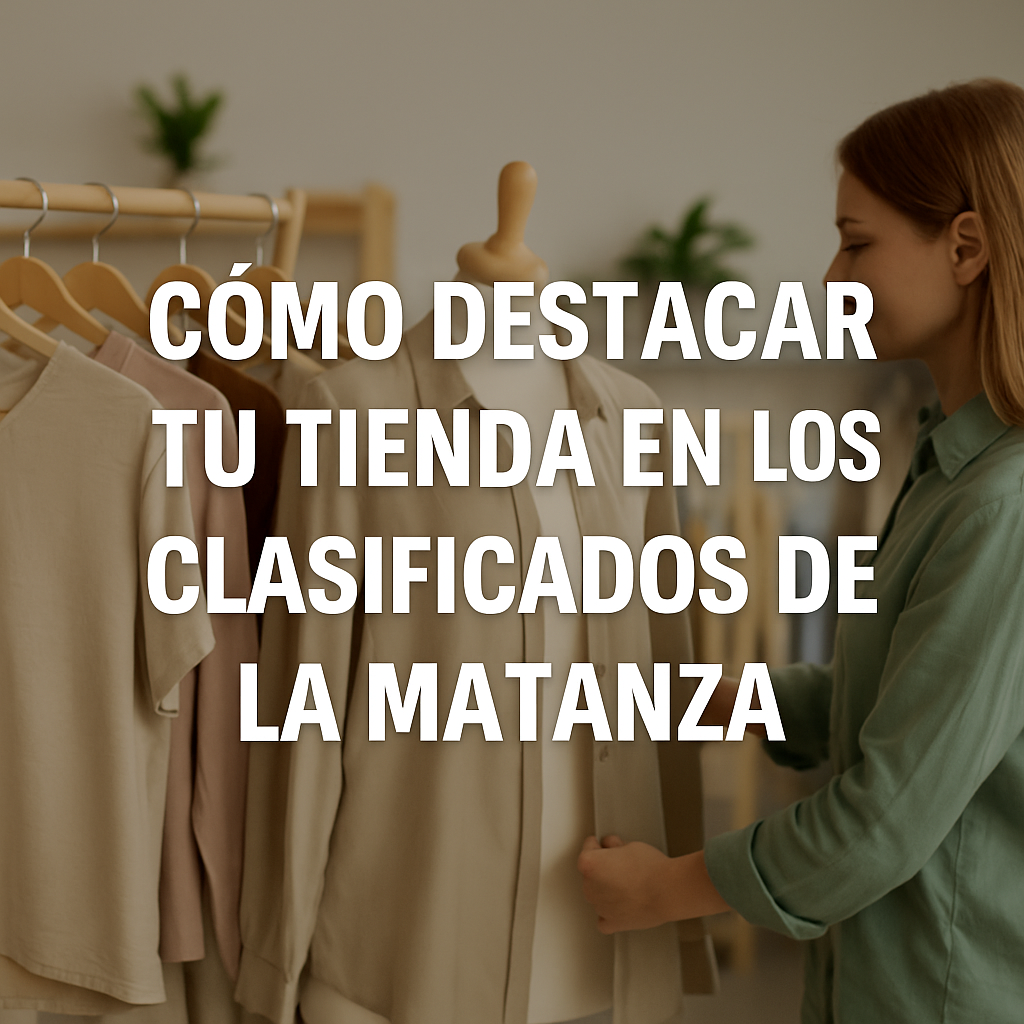 Cómo destacar tu tienda en los clasificados de La Matanza