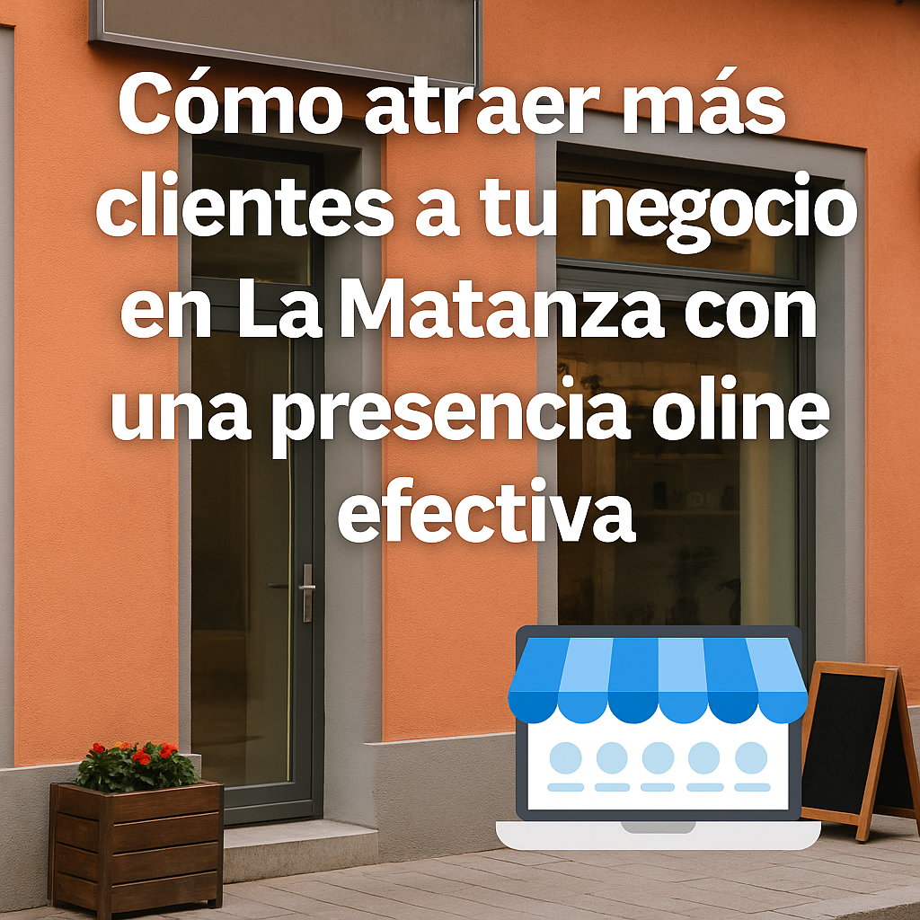 🎯 Cómo atraer más clientes a tu negocio en La Matanza con una presencia online efectiva