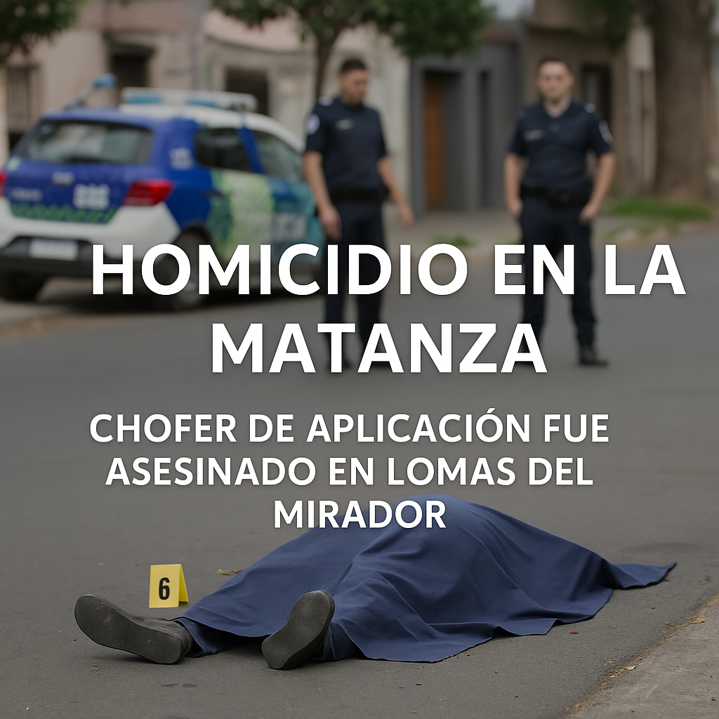 Hombre asesinado en Ciudad Evita: conmoción y búsqueda del prófugo