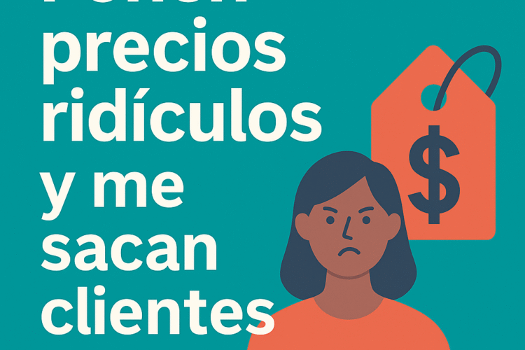 Ponen precios ridículos y me sacan clientes: cómo competir sin regalar tu trabajo