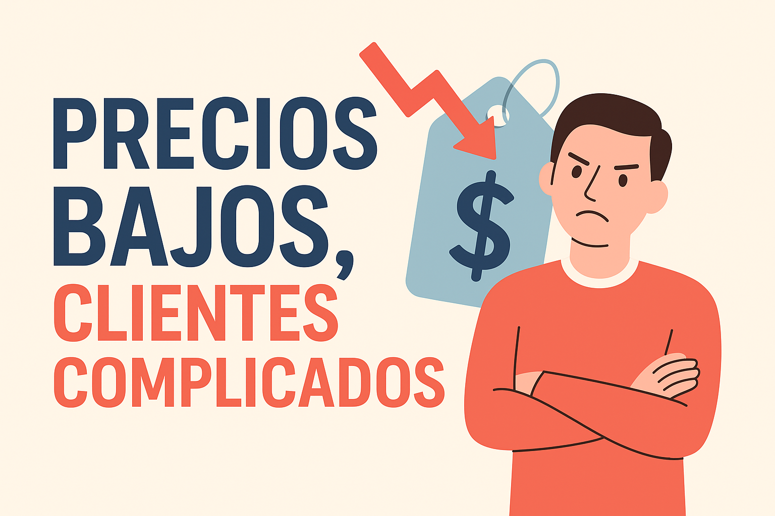 Precios bajos, clientes complicados: ¿vale la pena?