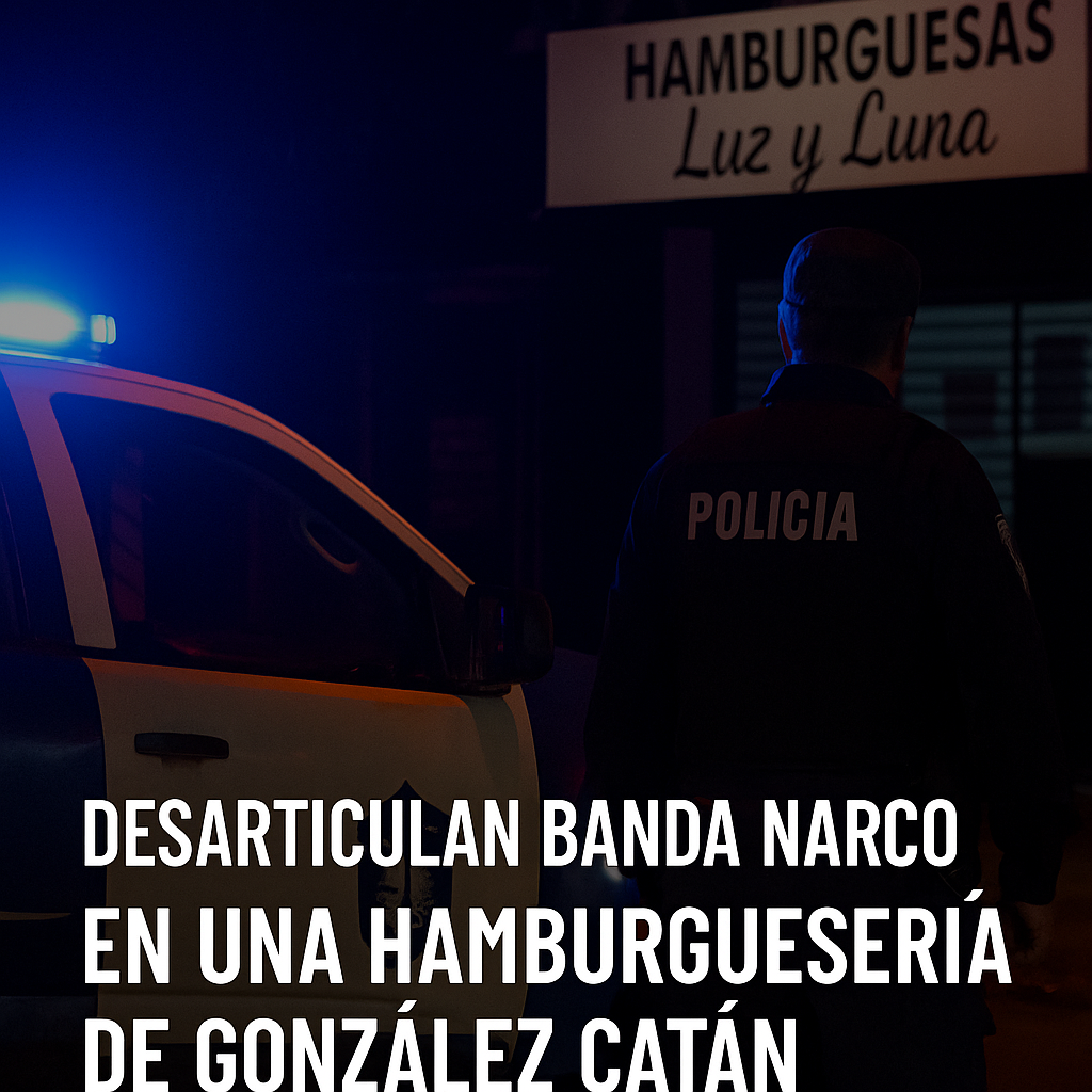 Banda narco en González Catán: desarticulan organización que operaba en hamburguesería