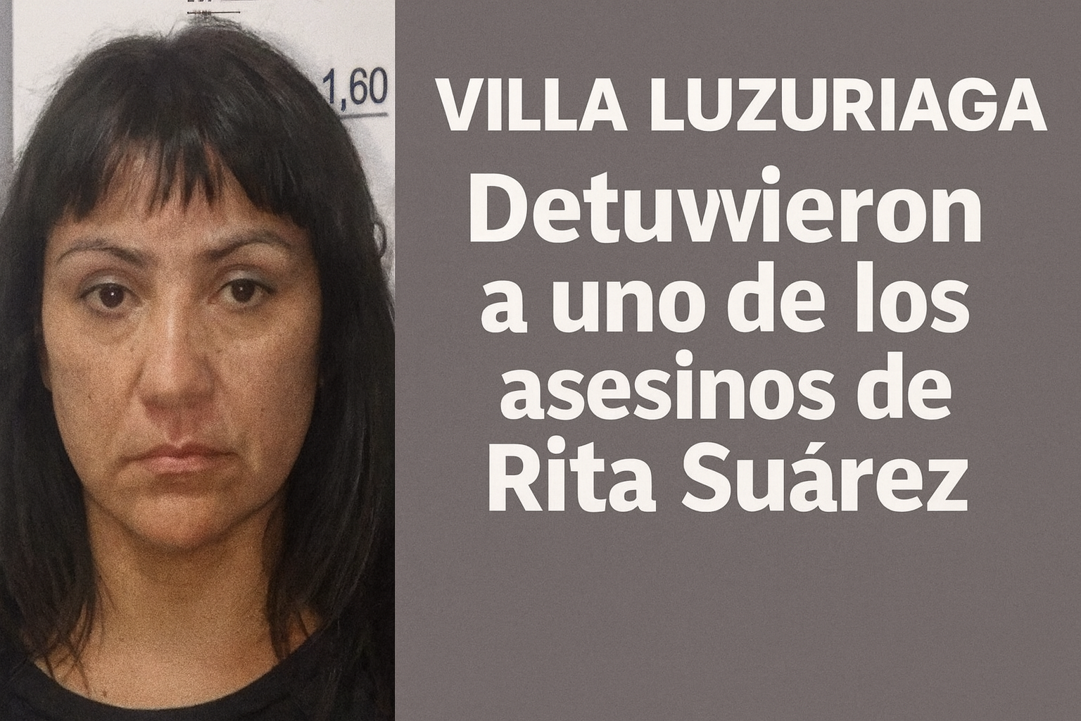 Villa Luzuriaga: detuvieron a uno de los asesinos de Rita Suárez