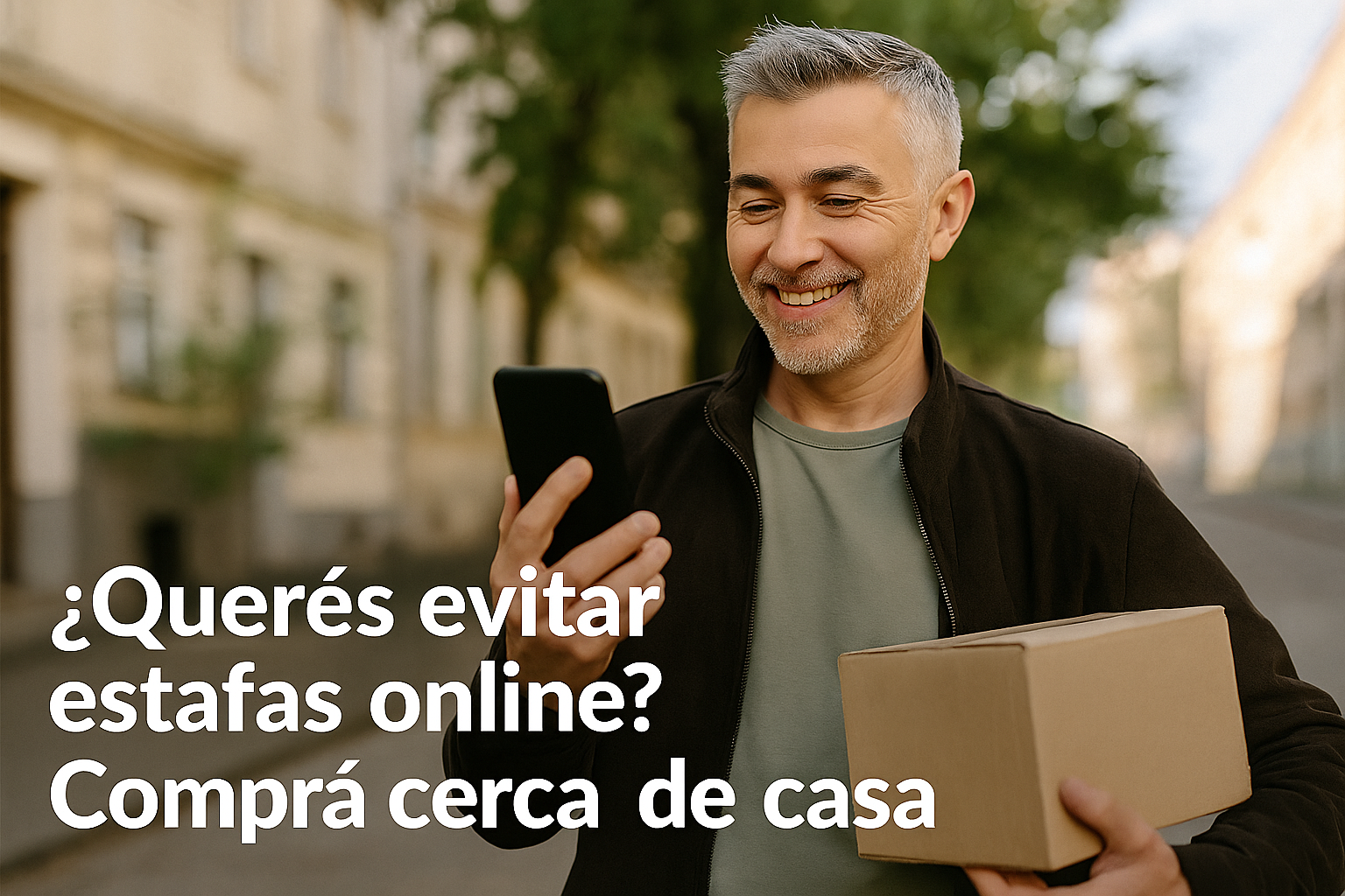 ¿Querés evitar estafas online? Comprá cerca de casa
