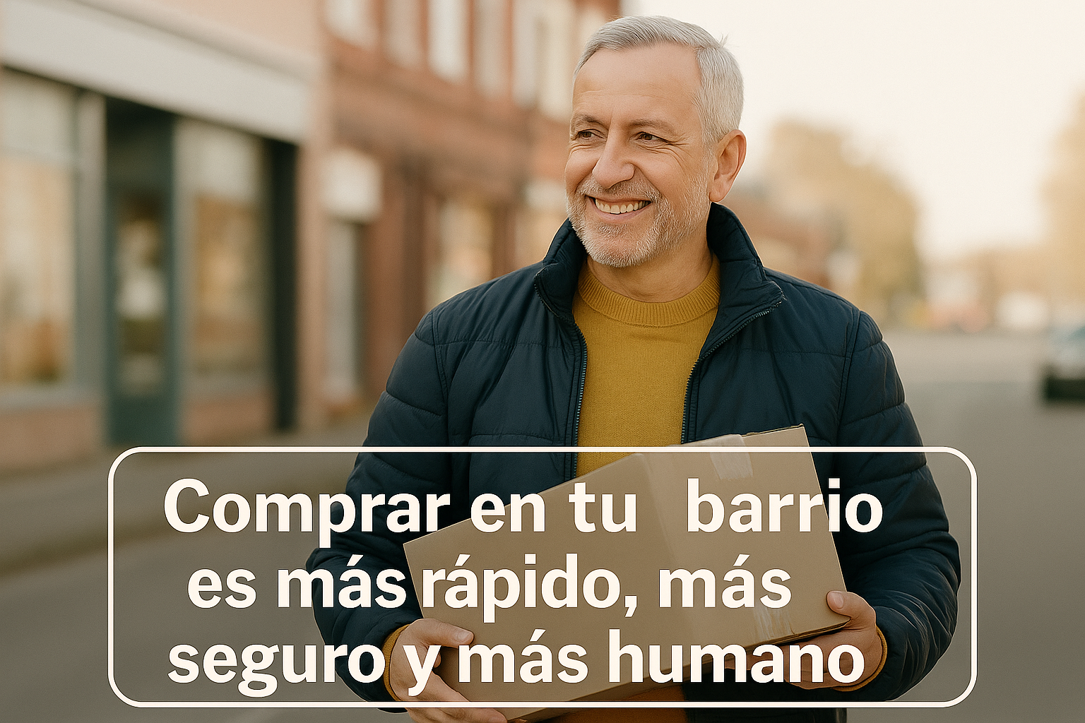 Comprar en tu barrio es más rápido, más seguro y más humano