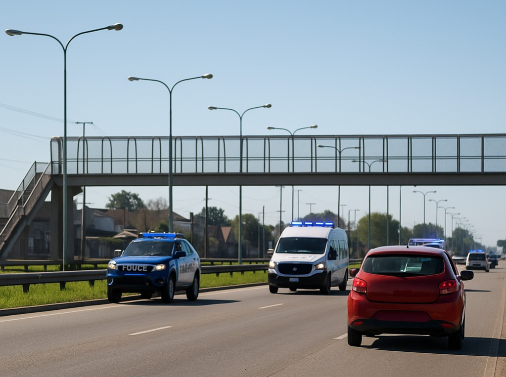 Tragedia en Ruta 3 km 43: un niño perdió la vida en un cruce peligroso