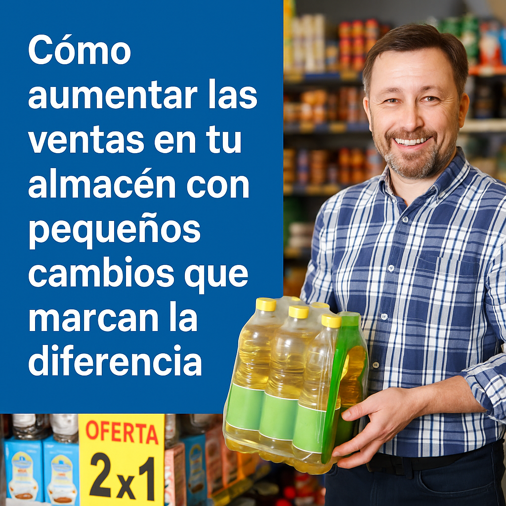 Cómo aumentar las ventas en tu almacén con pequeños cambios que marcan la diferencia