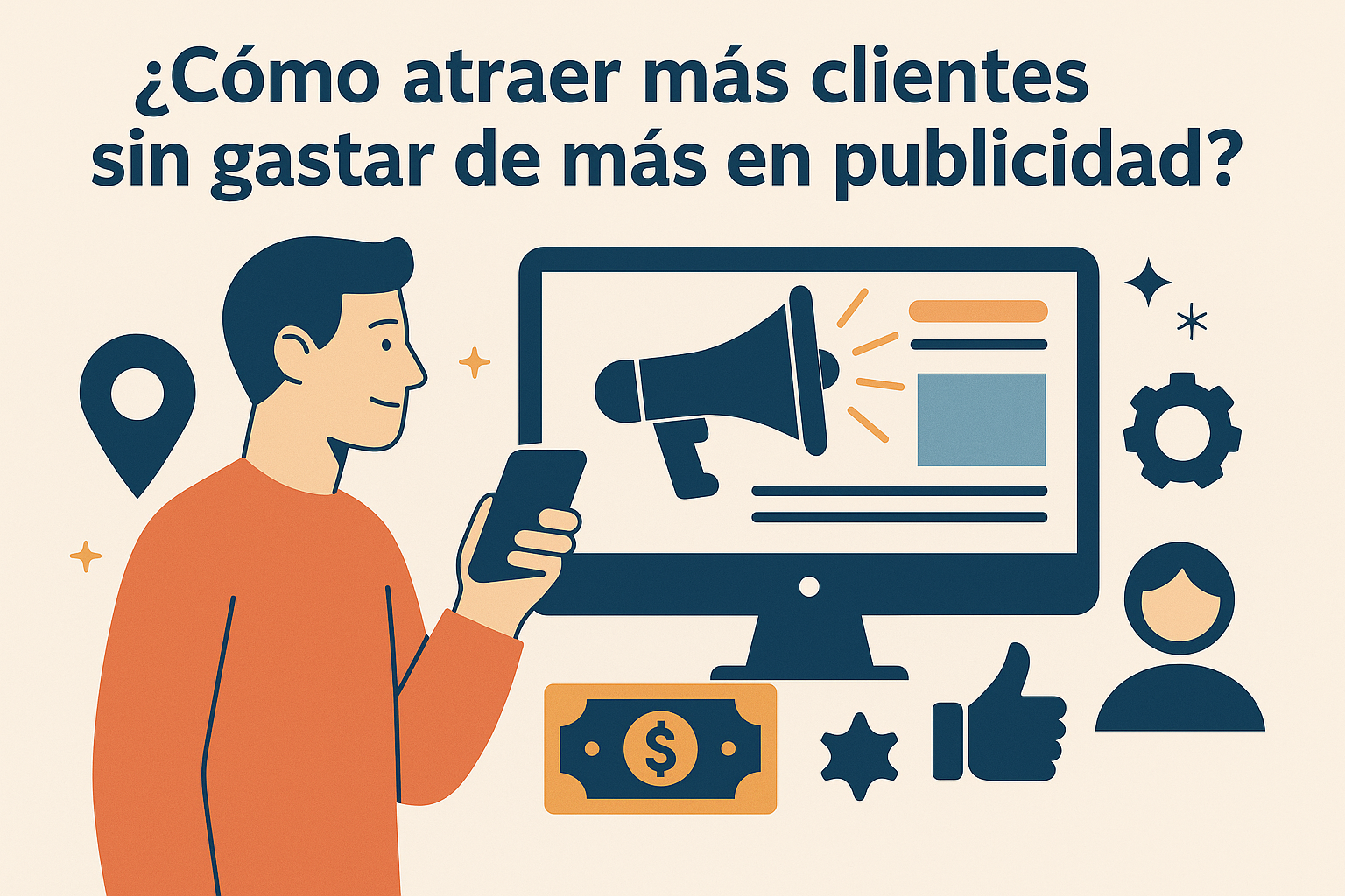 ¿Cómo atraer más clientes sin gastar de más en publicidad?