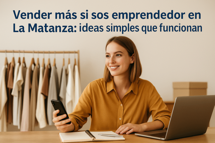Vender más si sos emprendedor en La Matanza: ideas simples que funcionan