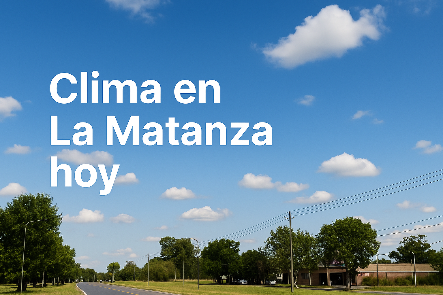 ☀️ Clima en La Matanza hoy, martes 16 de septiembre de 2025