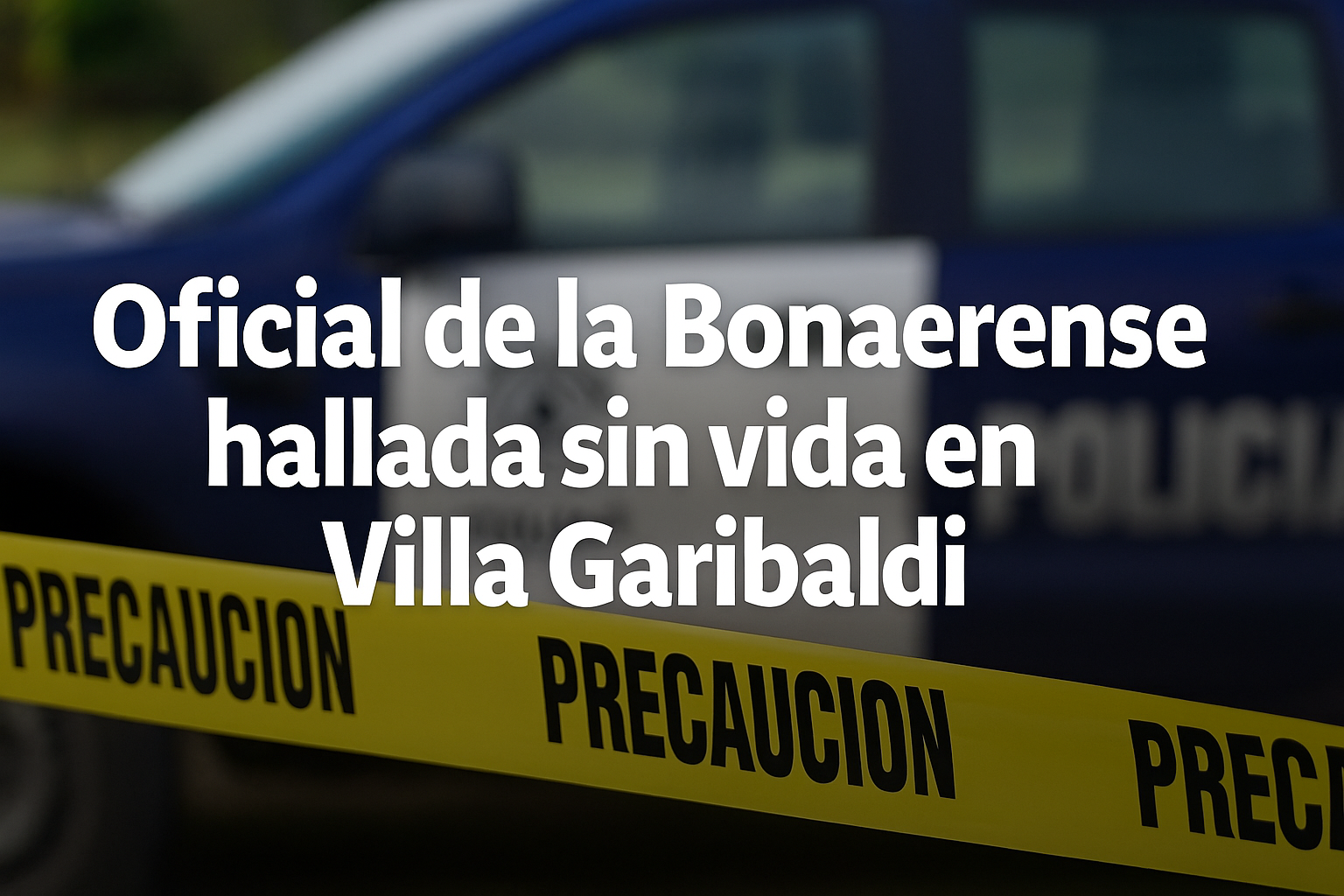 Oficial de la Bonaerense hallada sin vida en Villa Garibaldi