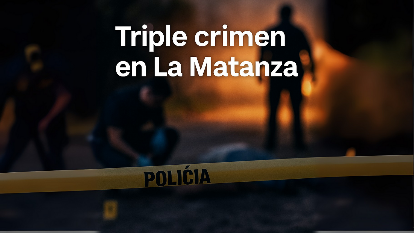 Triple crimen en La Matanza: el Gobierno bonaerense apunta a una venganza narco