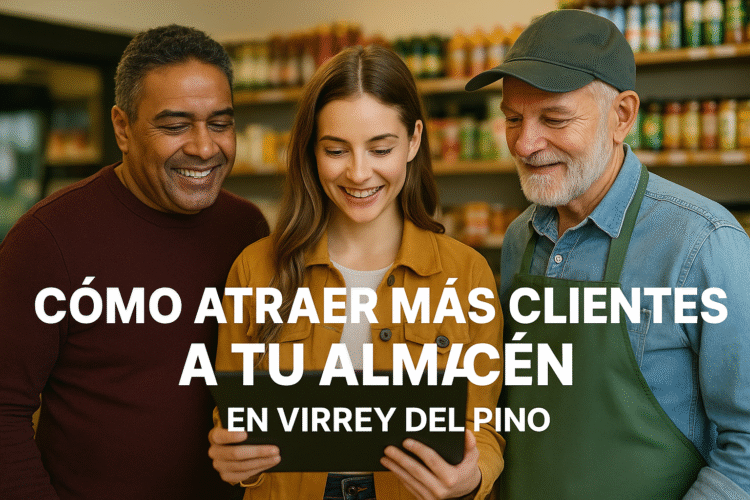 Cómo atraer más clientes a tu almacén en Virrey del Pino