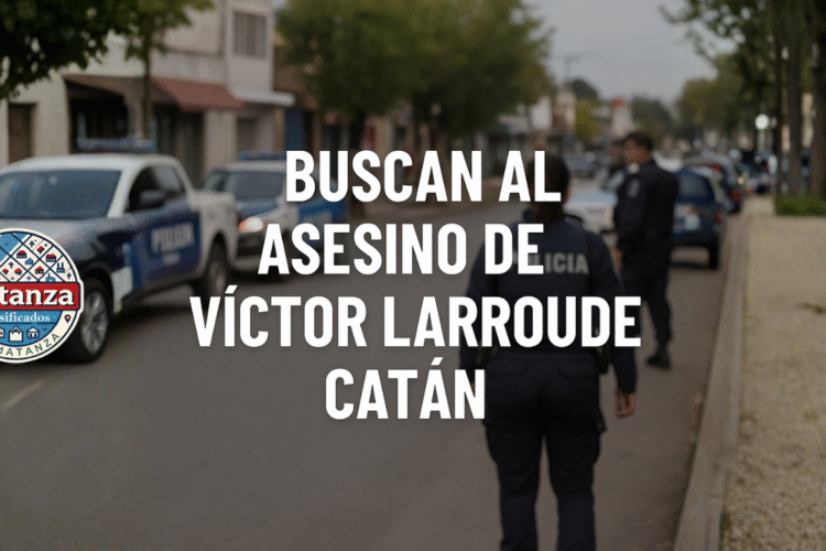 🚨 Buscan al asesino de Víctor Larroude Catán: un joven de 29 años asesinado en Villa Tesei