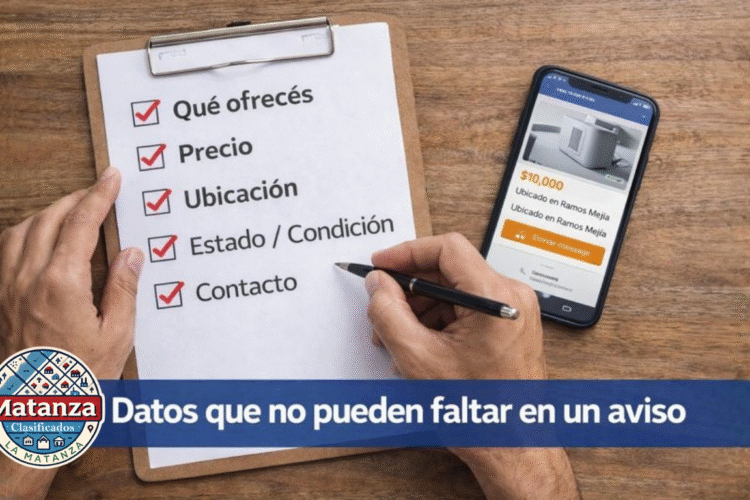 Qué datos no pueden faltar en un aviso