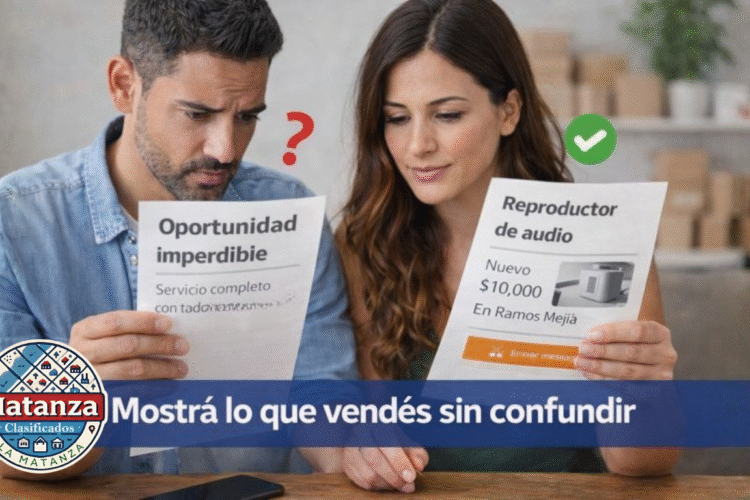 Cómo mostrar lo que vendés sin confundir