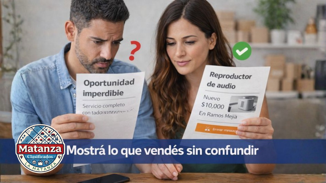 Cómo mostrar lo que vendés sin confundir